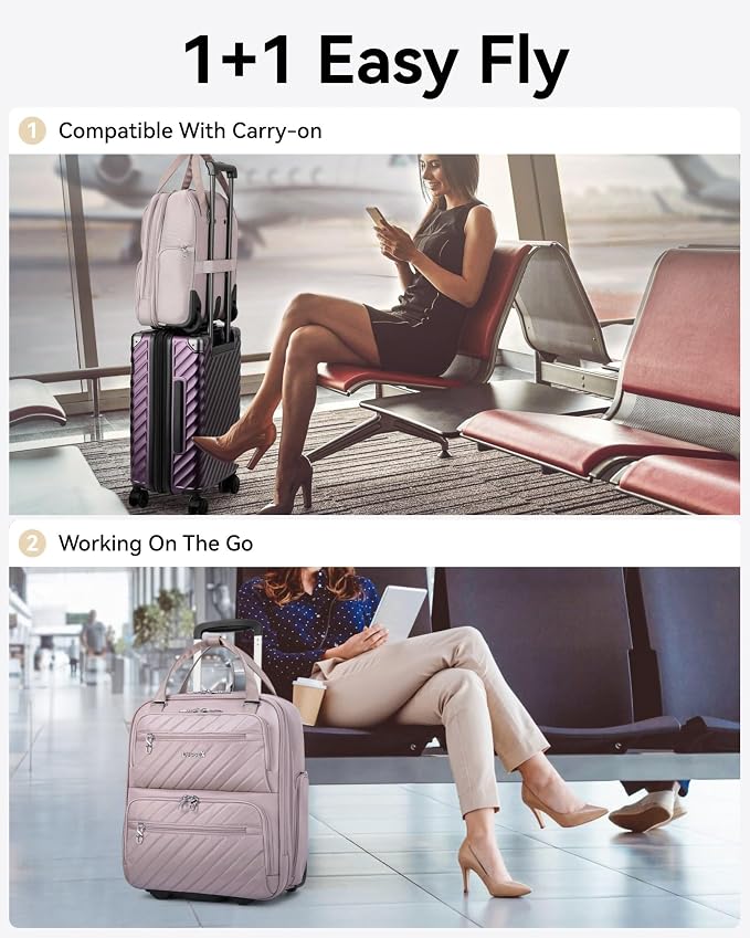 LUGGEX Underseat Carry On Luggage - Image 9