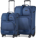 Hanke Luggage Sets 2 Piece Softside Expandable Luggage by Hanke
