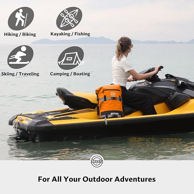 STOVER 5/10/25/30/40/55L Waterproof Backpack- Floating Dry Bag - Image 6