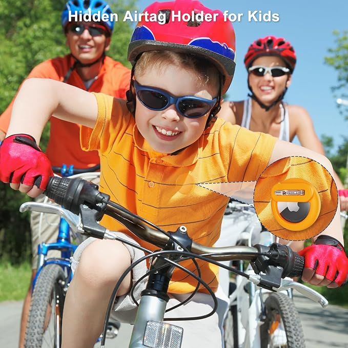 Compatible for Air Tags-4 Pack Apple Kids Hidden, for Airtag Holder for Kid - Image 2