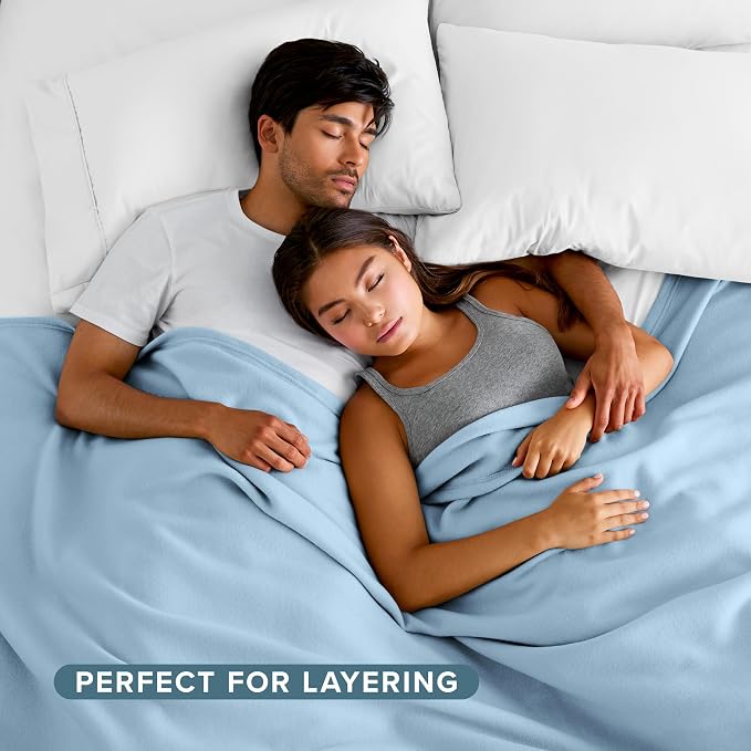 Bare Home Polar Fleece Blanket - Image 5