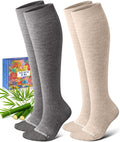 Bamboo Viscose Compression Socks by Lalapapa