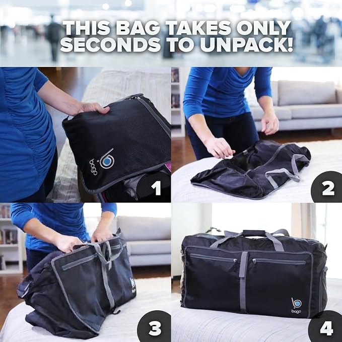 Bago Large Foldable Duffel Bags - Image 8