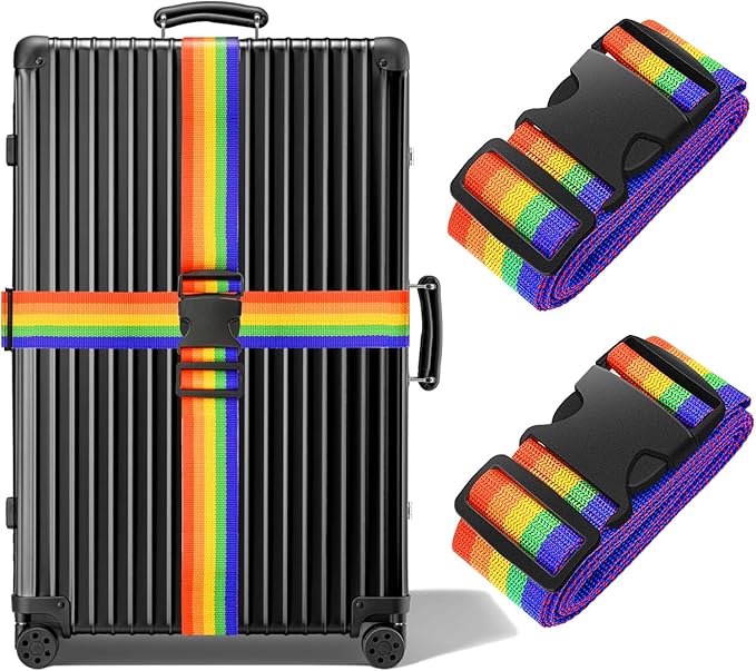 BILIONE Luggage Straps Belts TSA Approved Keep Suitcase Secure While Traveling by BILIONE
