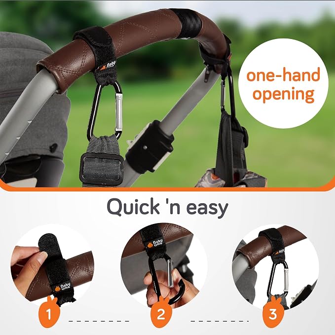 Baby Uma Baby Stroller Hooks for Bags - Image 5