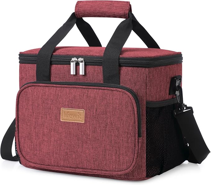 Lifewit Large Lunch Bag Insulated Lunch Box Soft Cooler Cooling Tote by Lifewit