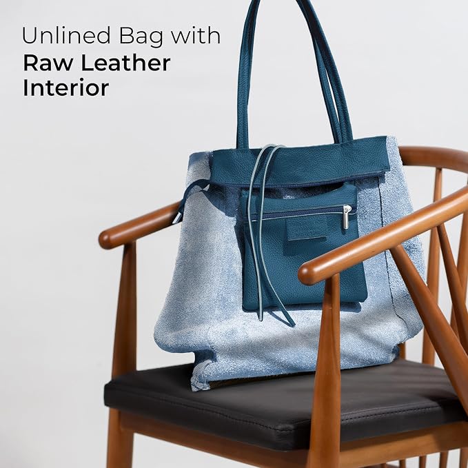 Italian Calf Leather Tote for Women - Image 5