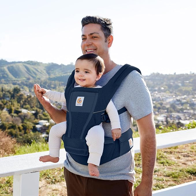 Ergobaby Alta Hip Seat All-Position Breathable Mesh Hip Seat & Carrier - Image 4