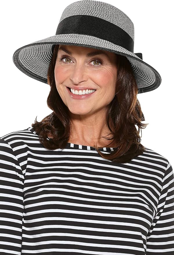 Coolibar UPF 50+ Women's Asymmetrical Clara Sun Hat by CoolibarSunProtectiveClothing