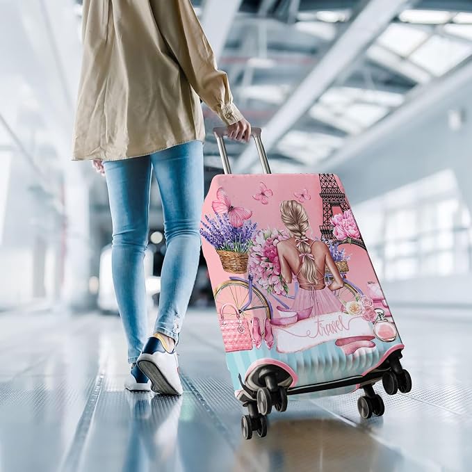 Travel Luggage Cover Suitcase Protector Fits 18-32 Inch Wheel Covers - Image 7