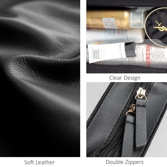 LETGO Clear Makeup Bags, TSA Approved Toiletry Bag - Image 7