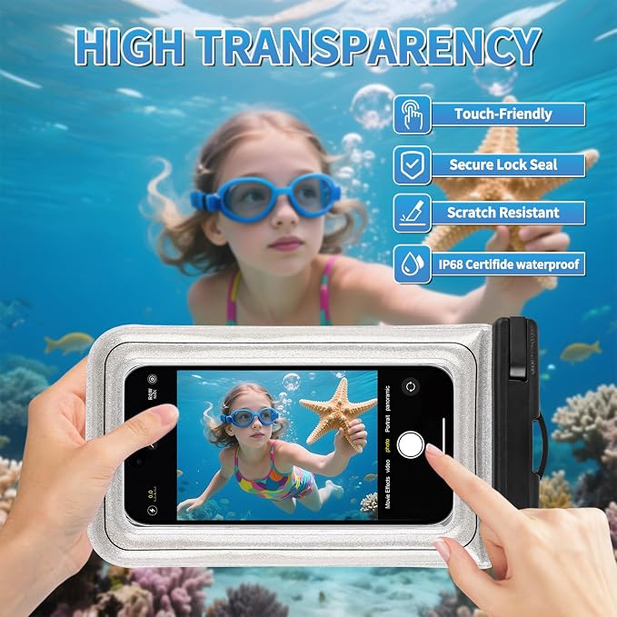 Floating Waterproof Phone Pouch, IPX68 Waterproof Phone Case - Image 5
