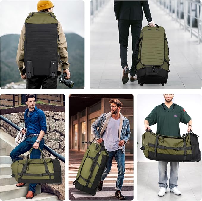 85L 29“ Foldable Rolling Backpack - Image 3