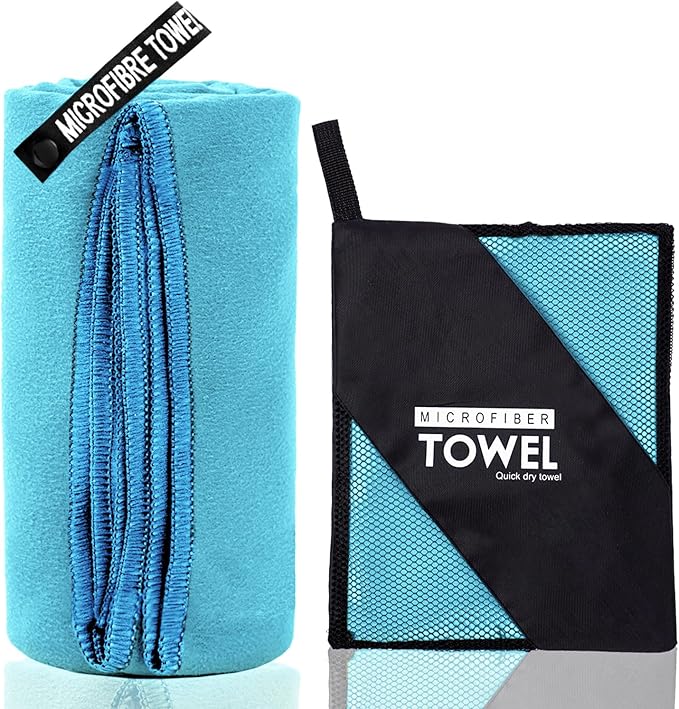 Microfiber Travel Towel, Soft Lightweight Quick Dry Towel, Super Absorbent - Image 2