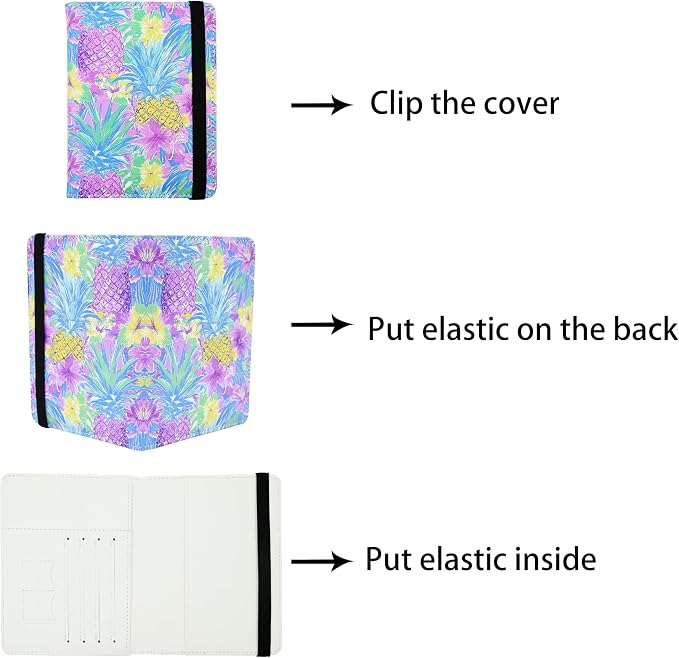 Tropical Pineapple Passport Holder - Image 4