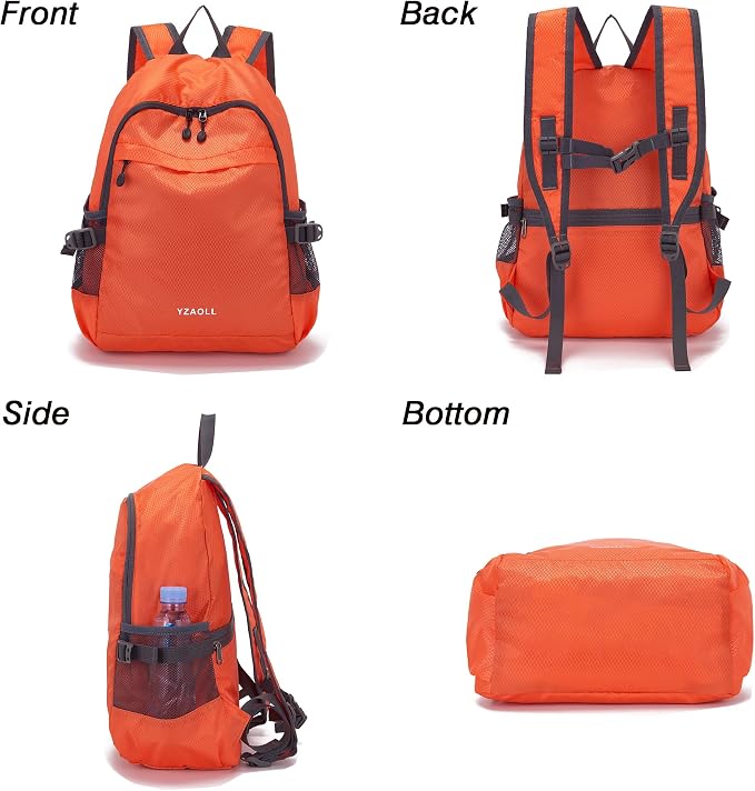 YZAOLL Small Lightweight Packable Hiking Backpack, 20L Hiking Backpack Day Pack - Image 6