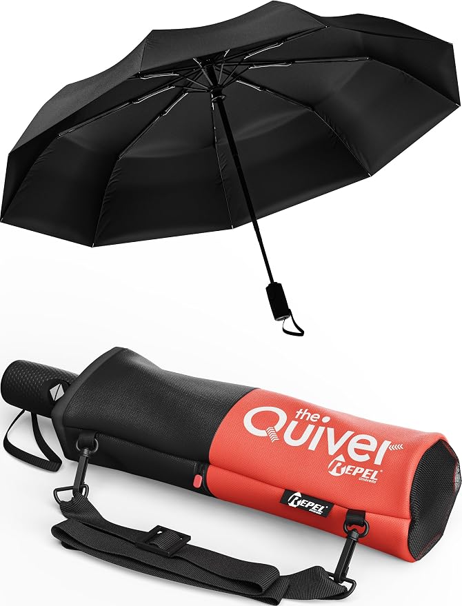 REPEL Windproof Travel Umbrella by RepelUmbrella