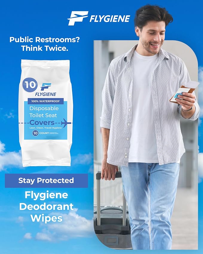 Disposable Toilet Seat Covers for Travel – Waterproof, Tear-Resistant XL Toilet - Image 2