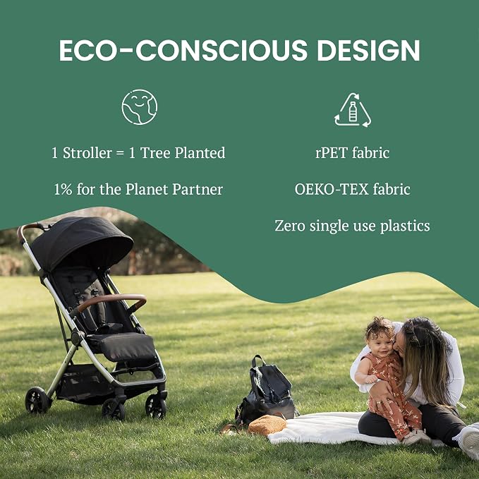 Bombi Bēbee V2 Lightweight Baby Stroller - Image 7