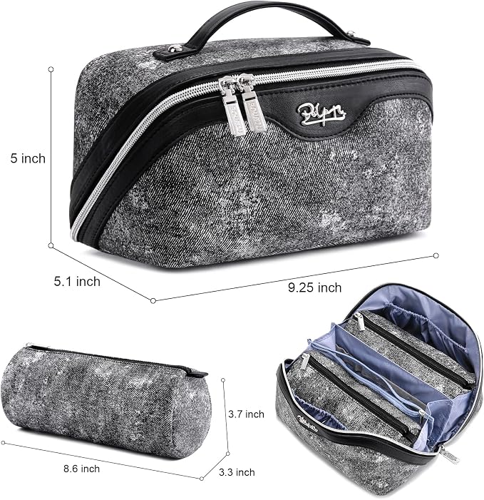 Travel Makeup Bag Cosmetic Bags - Image 8