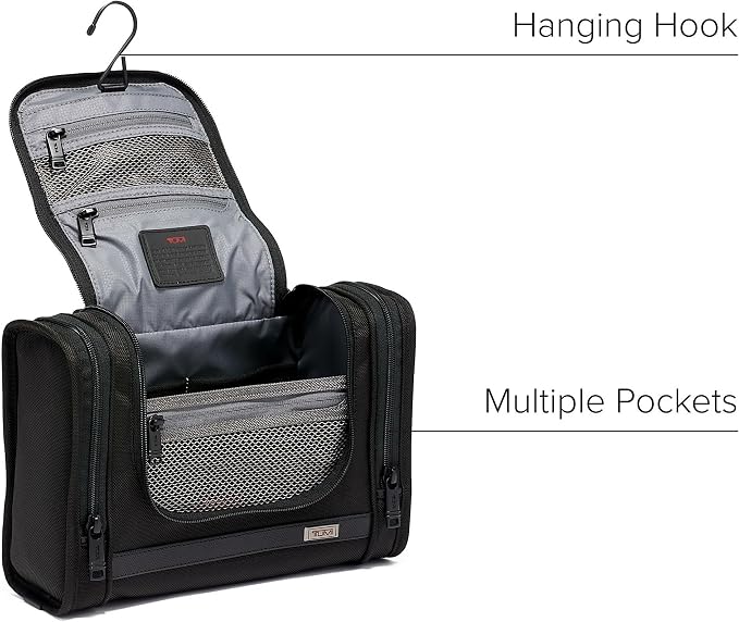 TUMI - Alpha Hanging Travel Kit - Toiletries and Cosmetics Organizer - Travel - Image 3