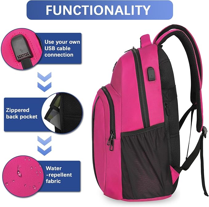 LARIPOP Extra Large Backpack, 17.3 Inch Business Laptop backpack - Image 4