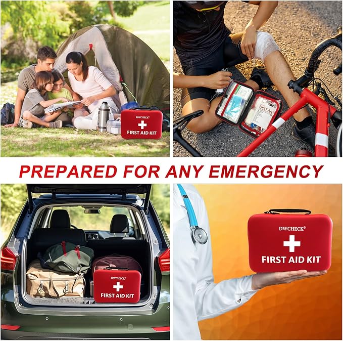 426 Piece Large First Aid Kit, Waterproof Compact Portable Hard Case Emergency - Image 7