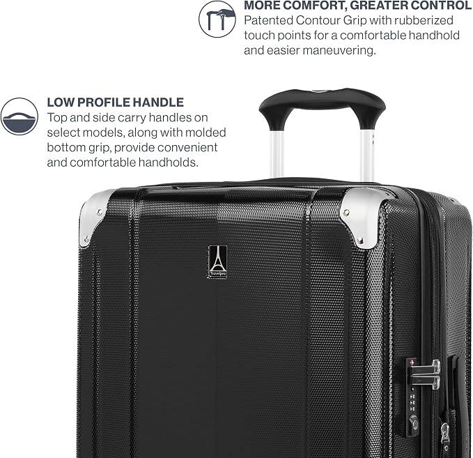 Travelpro Pathways 3 Hardside Expandable Luggage, 8 Spinner Wheels, Lightweight - Image 2