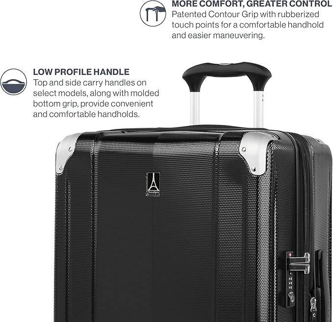 Travelpro Pathways 3 Hardside Expandable Luggage, 8 Spinner Wheels, Lightweight - Image 3