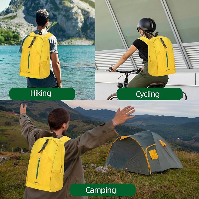Ultralight 20L Foldable Backpack, Compact to Palm-Sized, Travel & Daily Use - Image 6