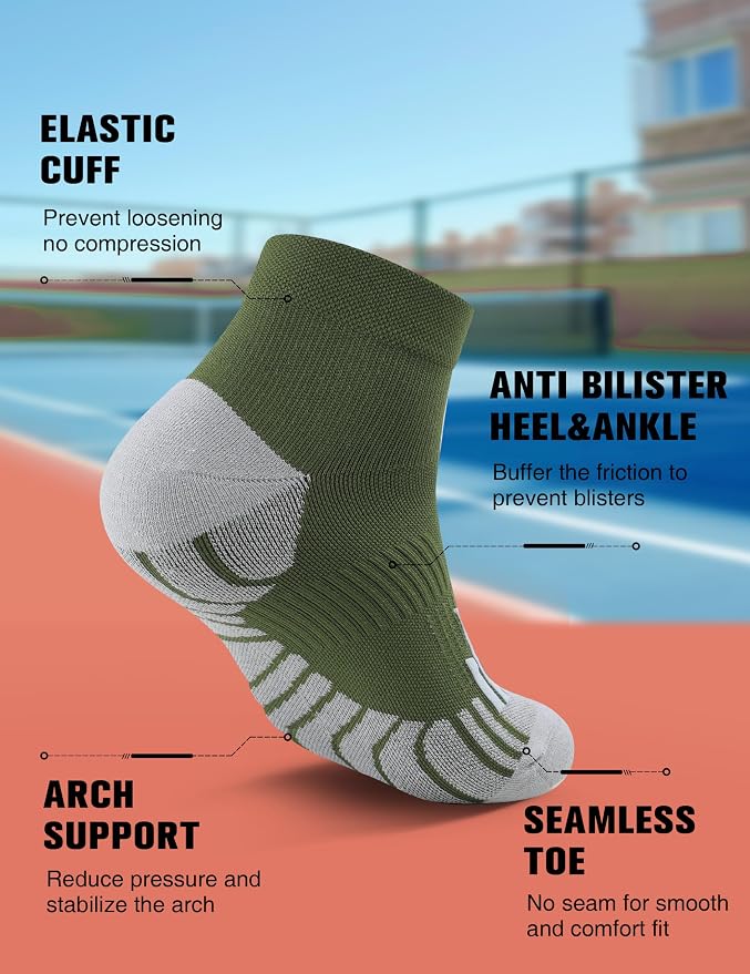 Compression Sport Running Socks: Athletic Socks - Image 5