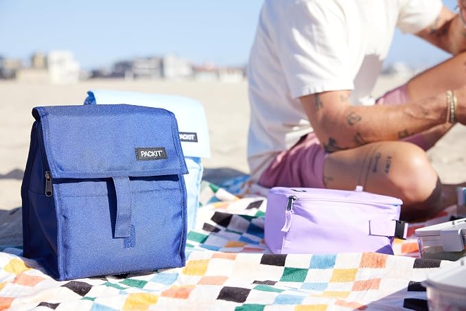 Packit® Freezable Lunch Bag, True Blue, Built - Image 7