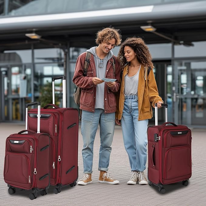 3-Piece Softside Expandable Luggage Set - Image 8