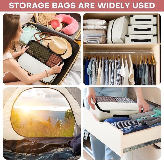 8 PCS Compression Packing Cubes - Image 7