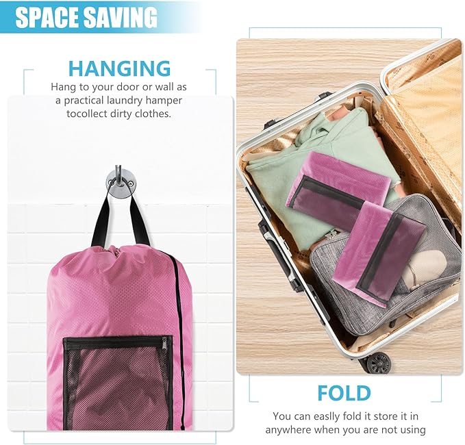 Laundry Bag Backpack, Extra Large Travel Laundry Bag - Image 5