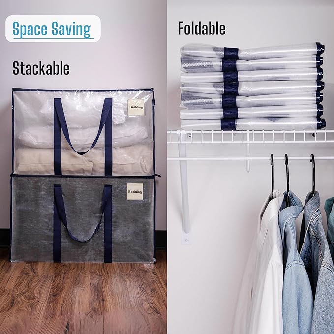 VENO 10 Pack Moving Bags, Heavy Duty, Moving Boxes Alternative, Packing Storage - Image 6