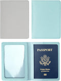 2 Pack Passport covers and Vaccine Card Holder Arouselove PU Leather Passport by Unknown
