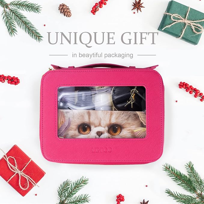 LETGO Clear Makeup Bags, TSA Approved Toiletry Bag - Image 7