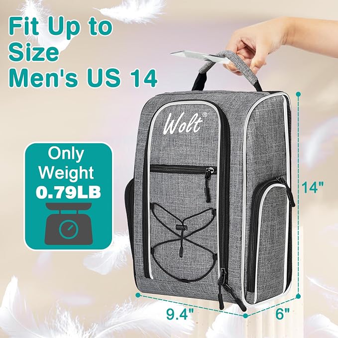 Wolt Golf Shoe Bag - Image 2