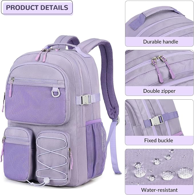 Lohol Water Resistant Backpack - Image 7