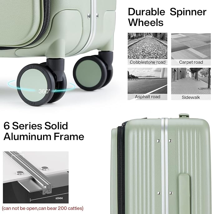 Hanke Grace Hard Shell Suitcases - Image 6