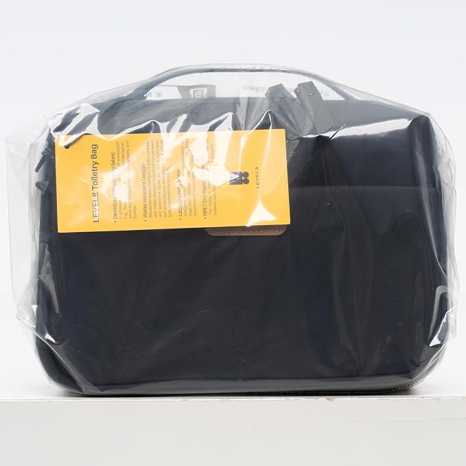LEVEL8 Travel Toiletry Bag for Men Women, Water Repellent Shaving Bag for - Image 10