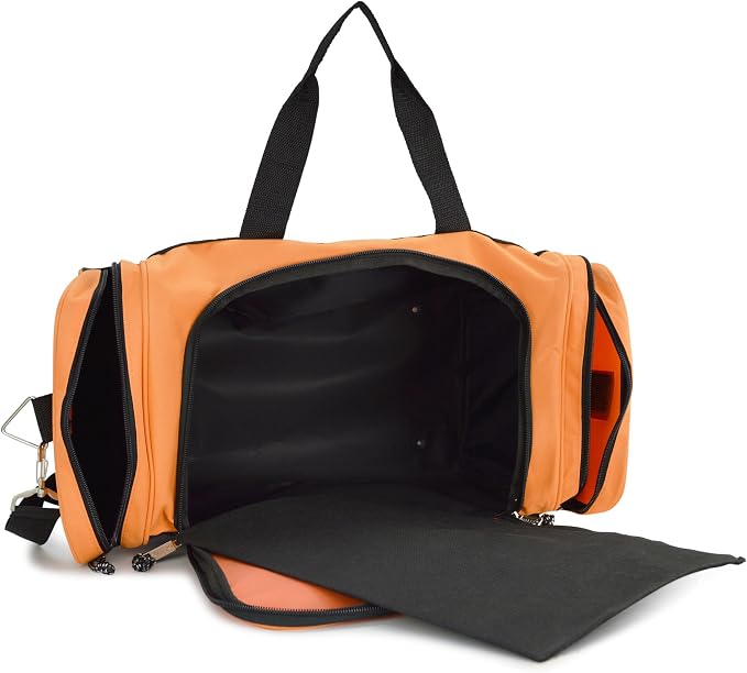 DALIX 21" Blank Sports Duffle Bag Gym Bag Travel Duffel - Image 5