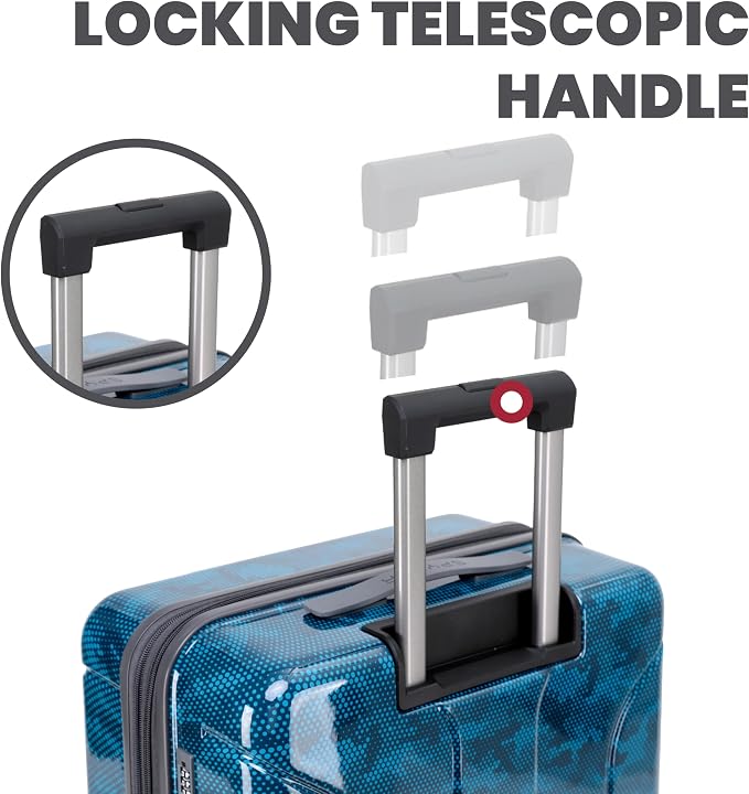Spyder Matrix 29 Inch Large Checked Luggage Expandable Hardside Upright Suitcase - Image 6