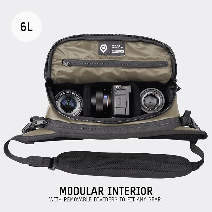 WANDRD ROGUE V1 6L Sling: Compact Camera Sling and Crossbody Bag - Image 2