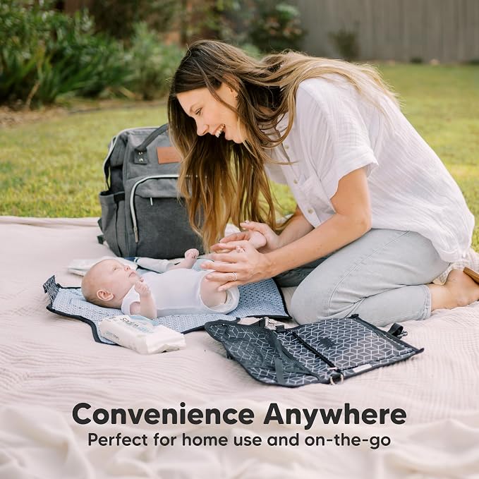 KeaBabies Portable Diaper Changing Pad - Image 7