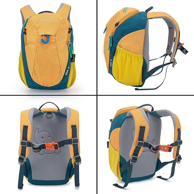 MOUNTAINTOP 8L Kids Backpack, Toddler Backpack Travel Daypack - Image 5