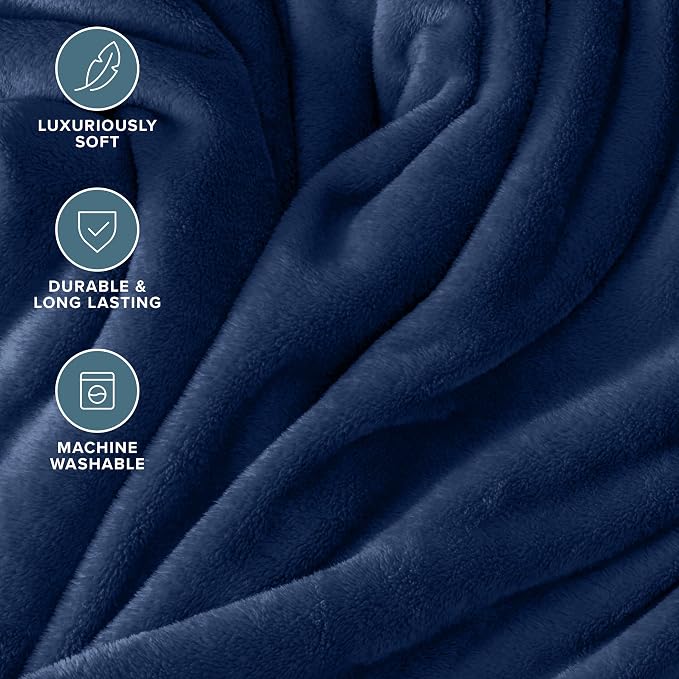 Bare Home Fleece Blanket - Image 4