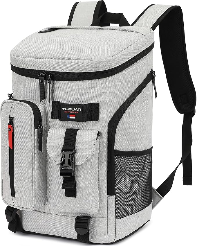 TUGUAN Cooler Backpack 36 Cans Insulated Leak Proof Lightweight Lunch Backpack - Image 8