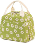Bluboon Lunch Bag for Women Men Cute Corduroy Lunch Tote Bags Reusable by BLUBOON